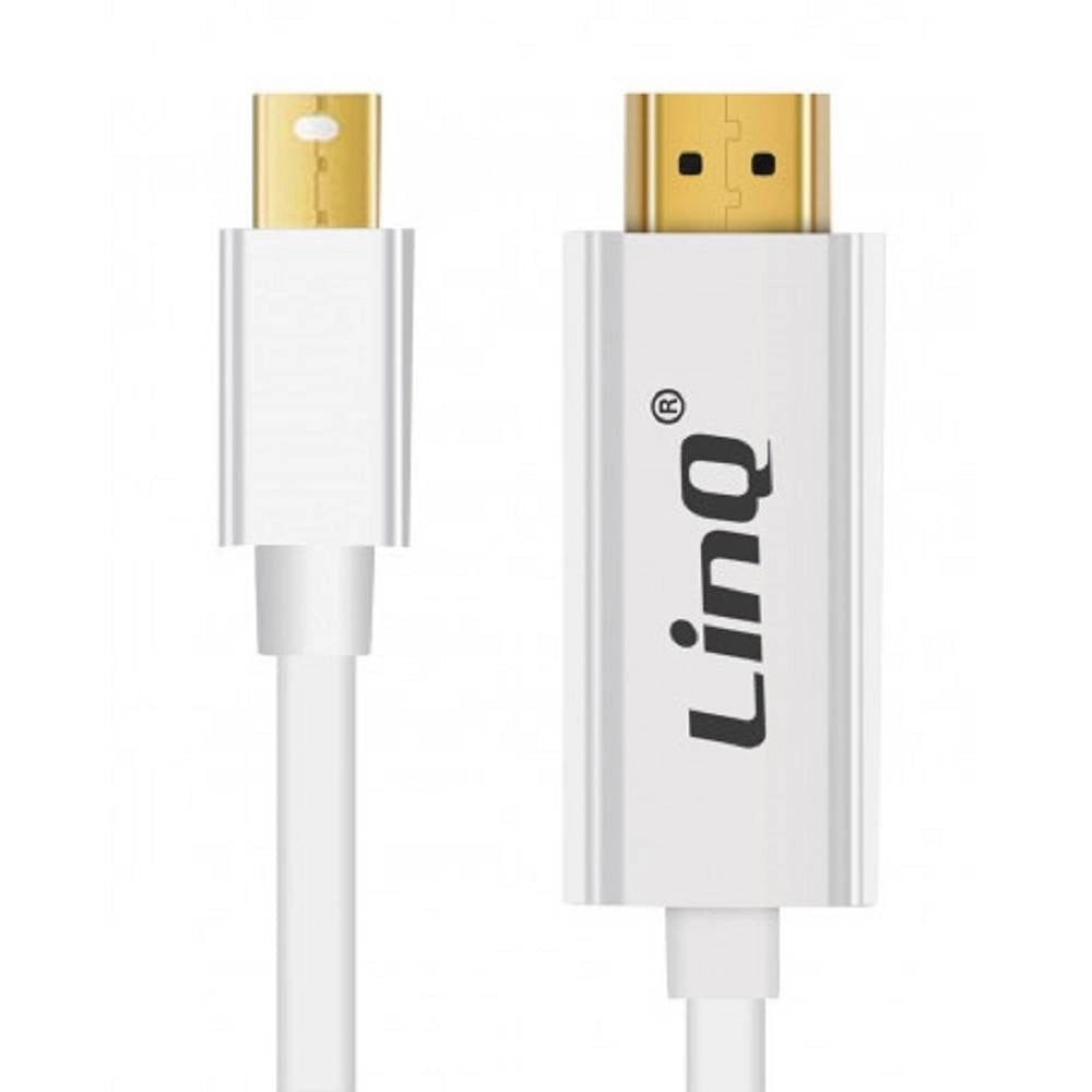 Trade Shop - Cavo Adattatore Mini Displayport Maschio A Hdmi Maschio 1.8mt Full Hd 1080 Mdh-18b -