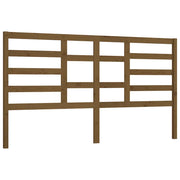 Testiera | Testata per Letto ambra 186x4x104 cm in Legno Massello di Pino