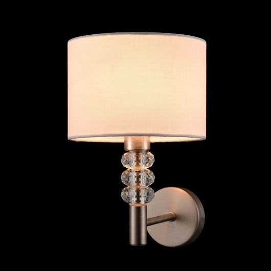 Lampada da parete Modern in Metallo Lincoln Nickel