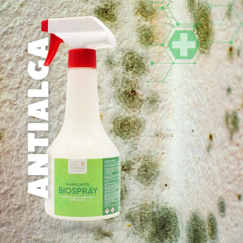 Biospray soluzione bonificante igienizzante antimuffa per pareti 0,5 litri