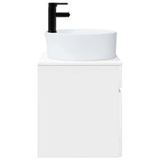 Mobile Lavabo | Armadio Lavabo da parete Bianco Lucido 49 x 44,5 x 65 cm