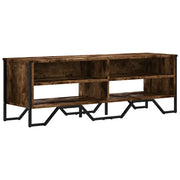 Mobile TV | Armadietto TV | Mobile Porta TV Rovere Fumo 122x34x41 cm in Legno Multistrato