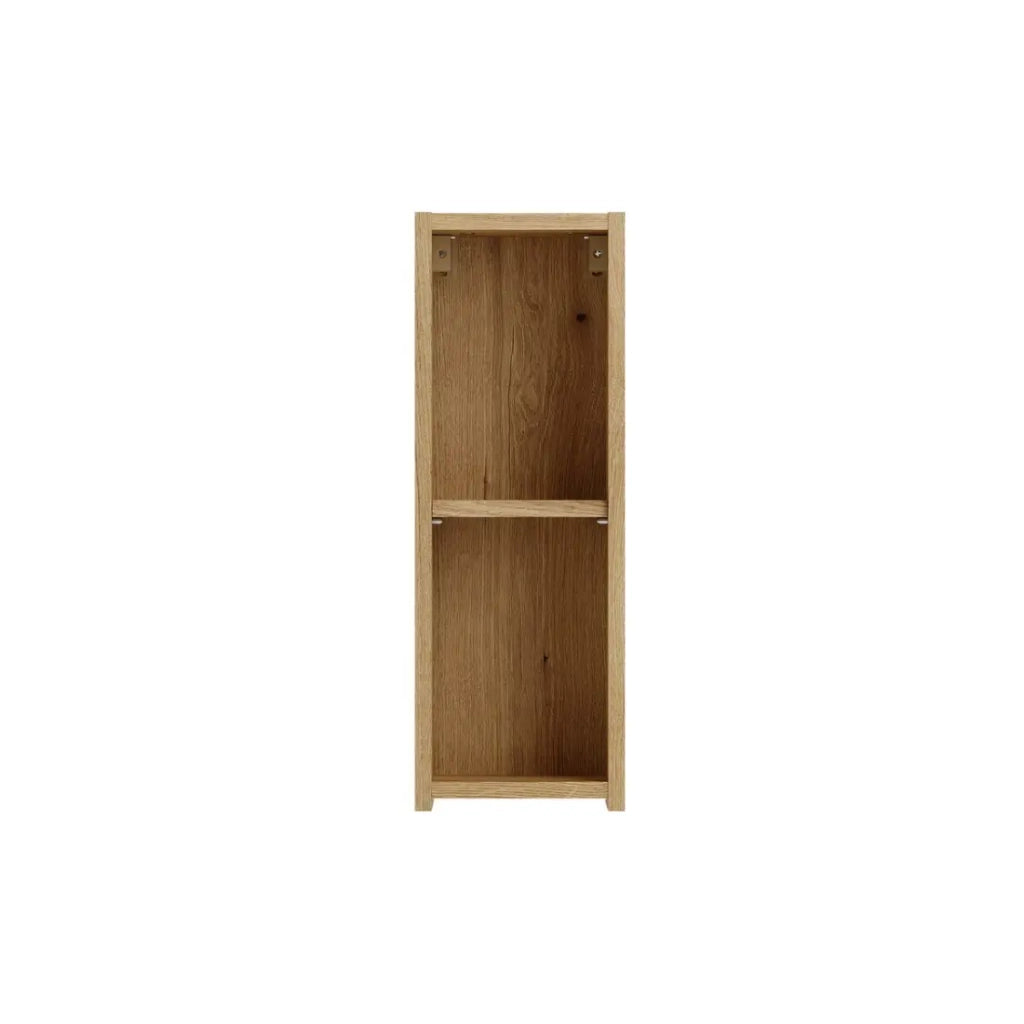 Mobile da bagno VANO 57 cm in quercia sospeso con 2 nicchie