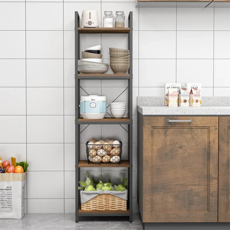 Libreria Marrone 40x30x154 cm Ideale per Ogni Ambiente