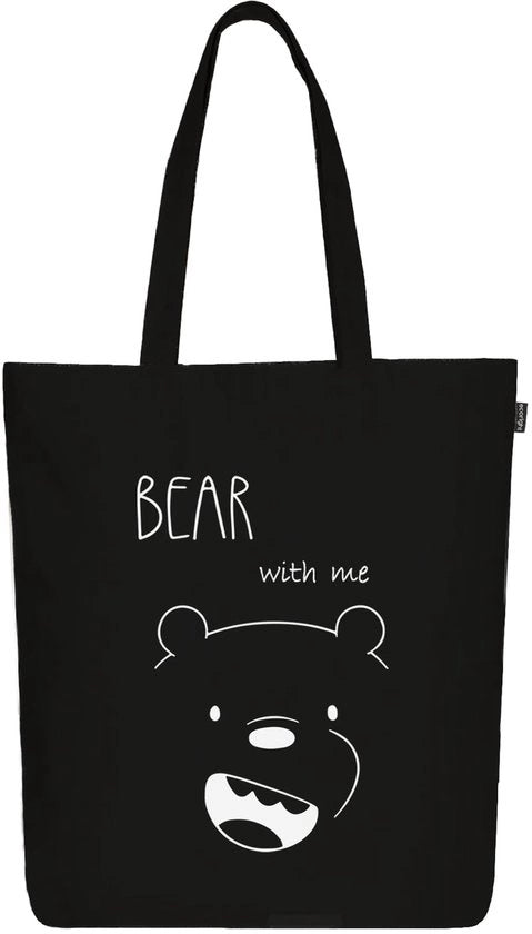 Borsa estetica in canvas per donne con chiusura a rittengo, per spiaggia, negozi, viaggi, scuola, lavoro, palestra, regali per ragazze