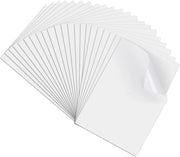 Papier adesivo per stampante a getto d'inchiostro e Cricut Maker - Papier vinile per etichette adesive stampabili A4