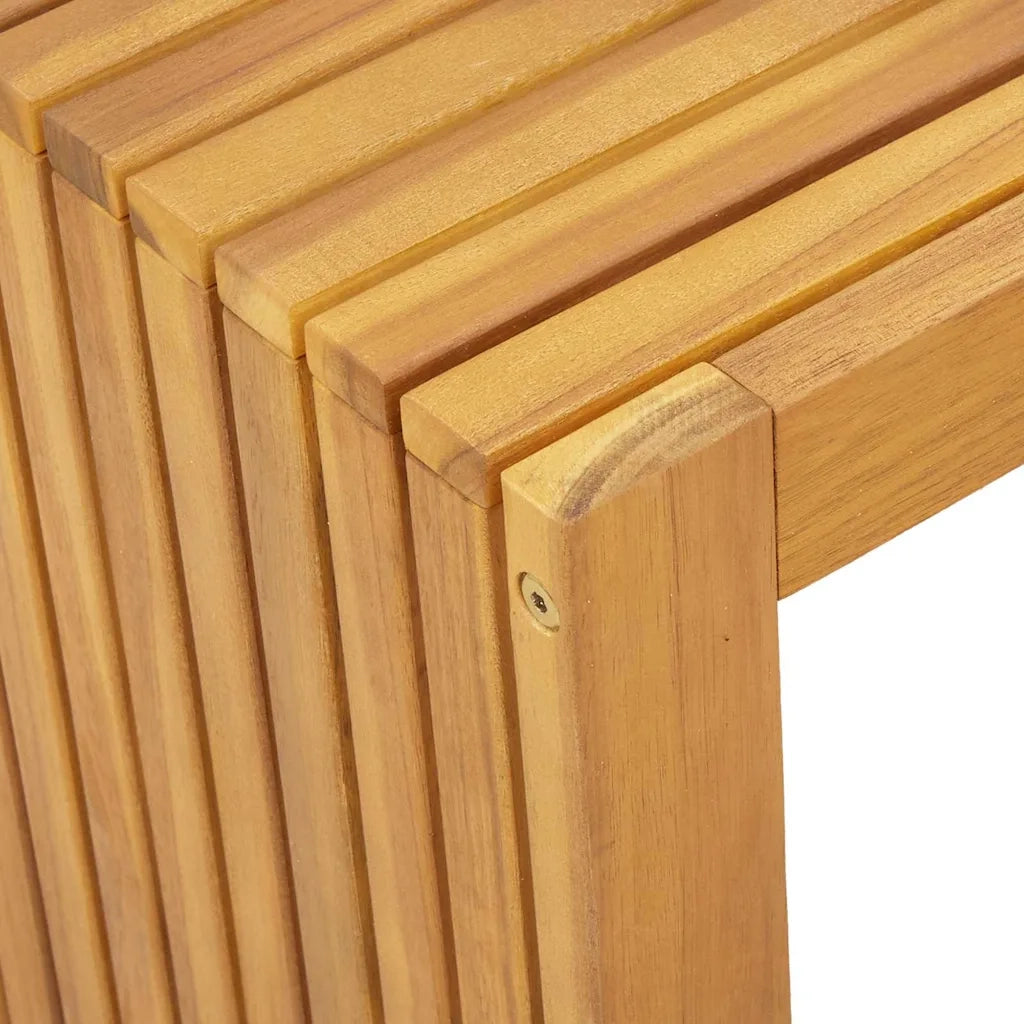 Tavolo laterale Olio Naturale 70 x 35 x 35 cm 4108119
