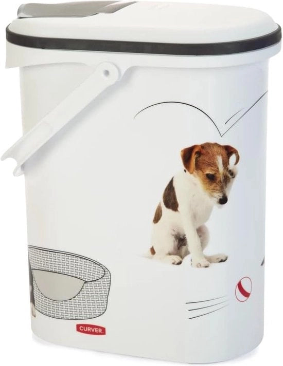 Contenitore per cibo secco, 10L - 4kg, alimenti per animali domestici