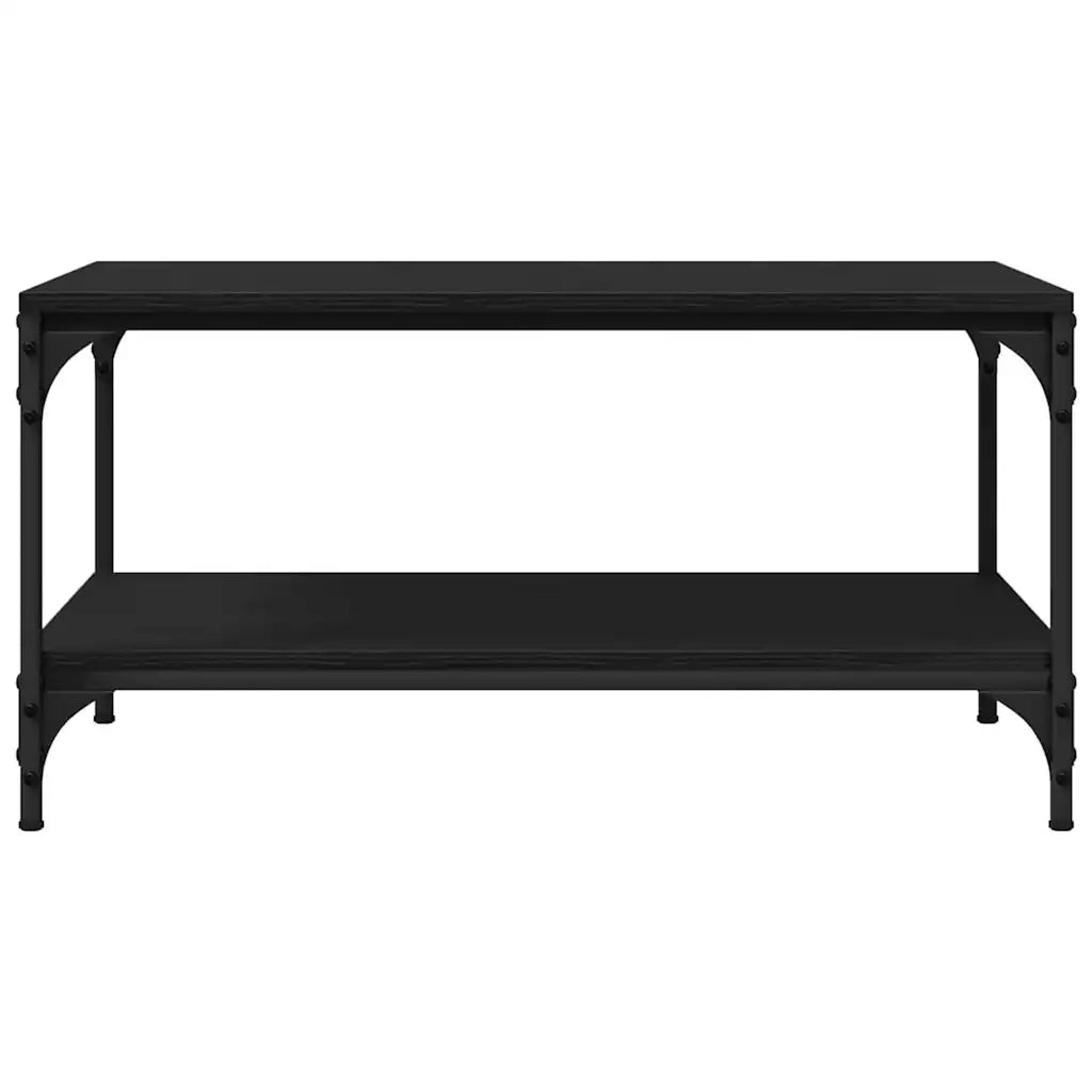 Tavolino da salotto Rovere Nero 82 x 50 x 40 cm