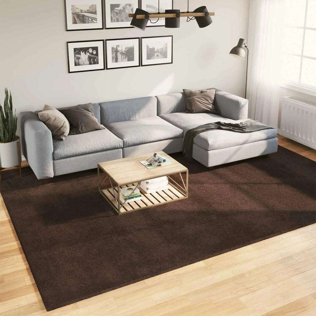 Tappeti per area HUARTE Marrone 340 x 240 cm Poliestere