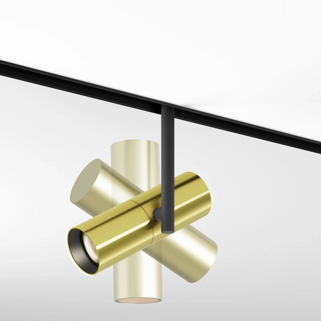 Maytoni Lampada da binario moderna Exility 1 luce LED integrato nero alluminio