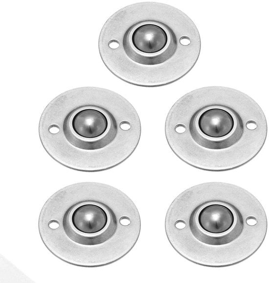 Bilancia a sfera - Diametro 22mm - Piattaforma volante - Pacchetto da 5 - Carico massimo 35kg - Direzione di rotazione libera - Adatto per trasportatori - Bilancia a sfera con piattaforma volante

Modello: 22mm
Carico massimo: 35kg
Pacchetto: 5 unità