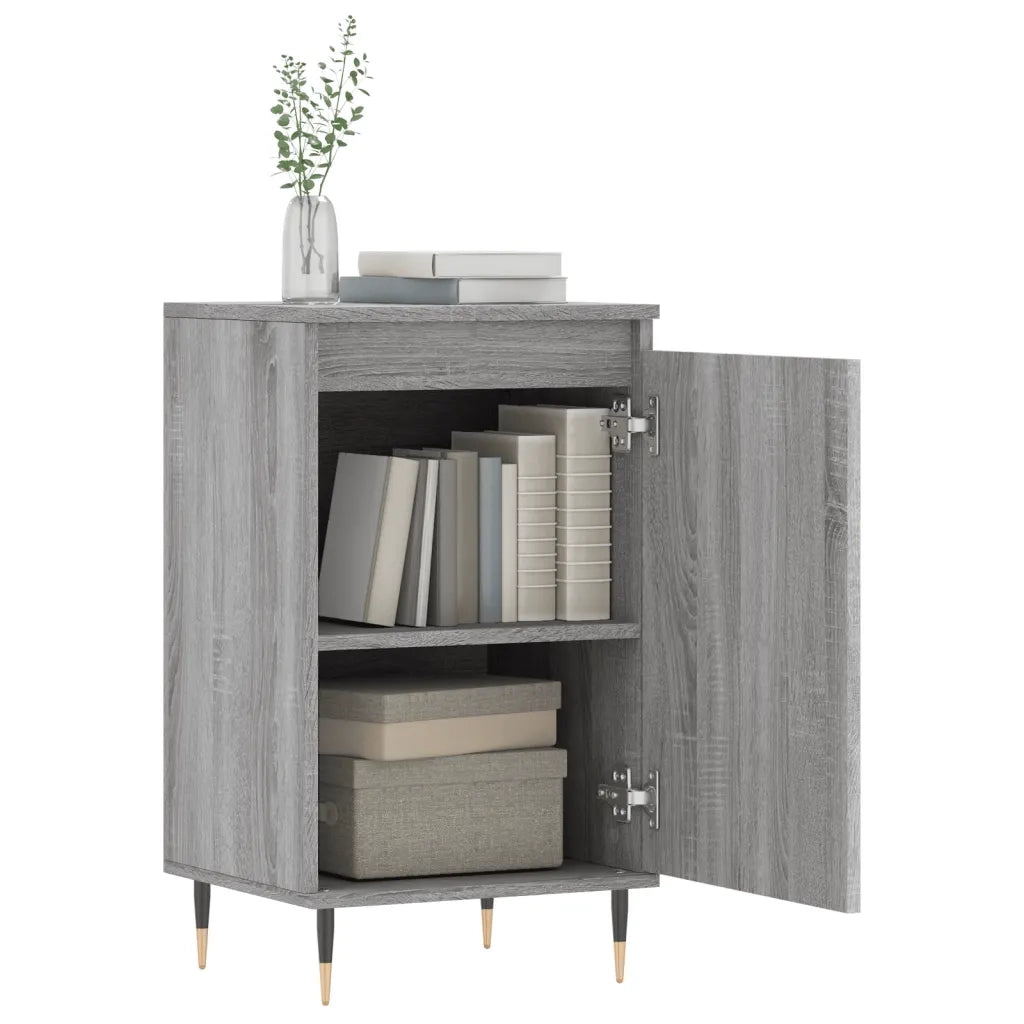 Credenza | Madia | Buffet da pranzo | Armadio da pranzo Grigio Sonoma 40x35x70 cm in Legno Multistrato