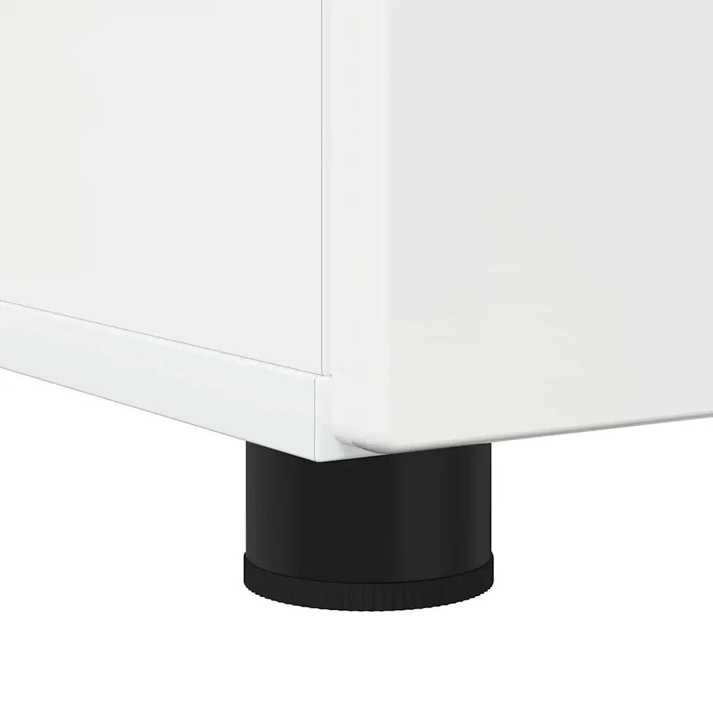 Set di mobili per il bagno con cassetto 3 pcs Bianco Lucido 3392957