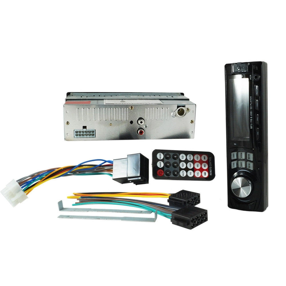 Trade Shop - Autoradio Stereo Frontalino Estraibile Fm Mp3 Usb Sd Lcd 25wx4 Deh-7004 -
