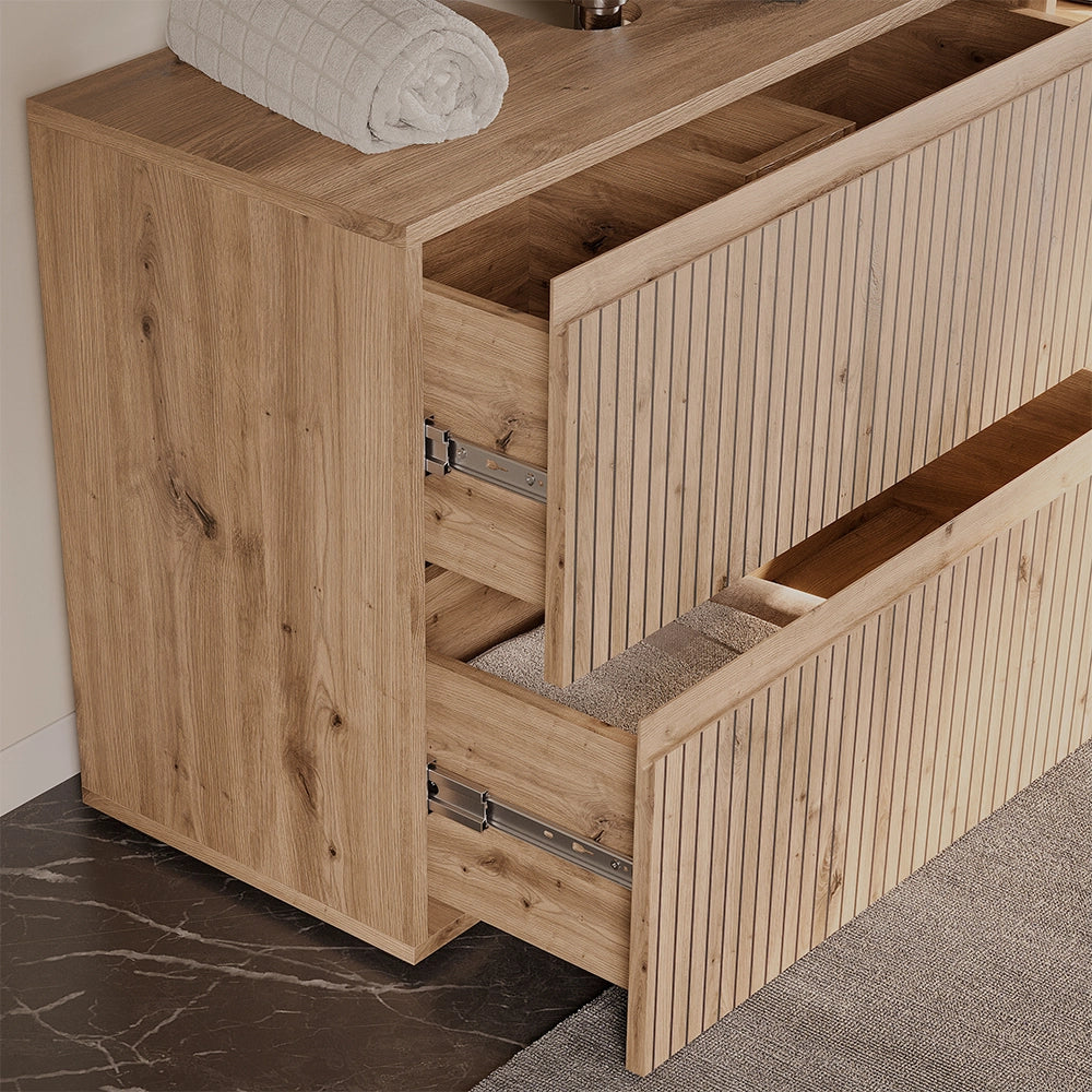 Vicco Set di mobili da bagno Artigiano 2 parti