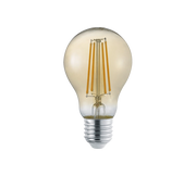 Lampadina Led E27 6W con Filamento Dimmer Ambra Goccia GD Trio