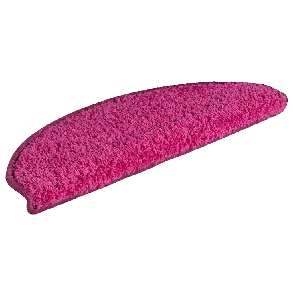 Tappetini per scale 30 pz 65x21x4 cm rosa semicircolari grandi 3365822