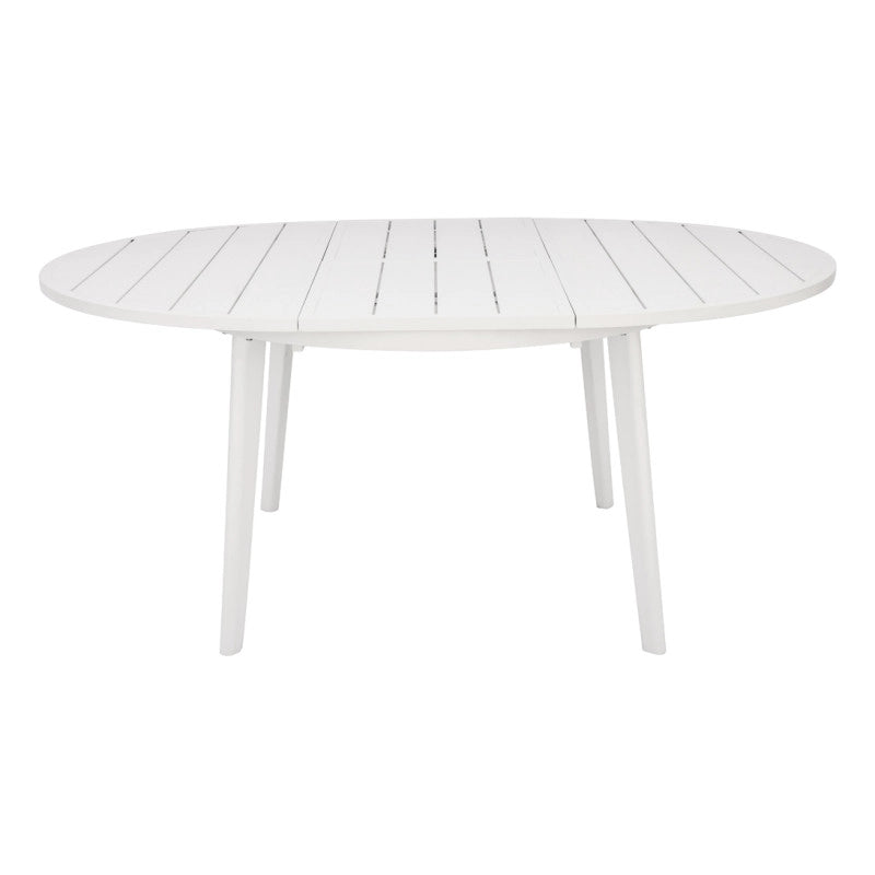 Tavolo Tropea ø120/170 Alluminio Bianco Moia