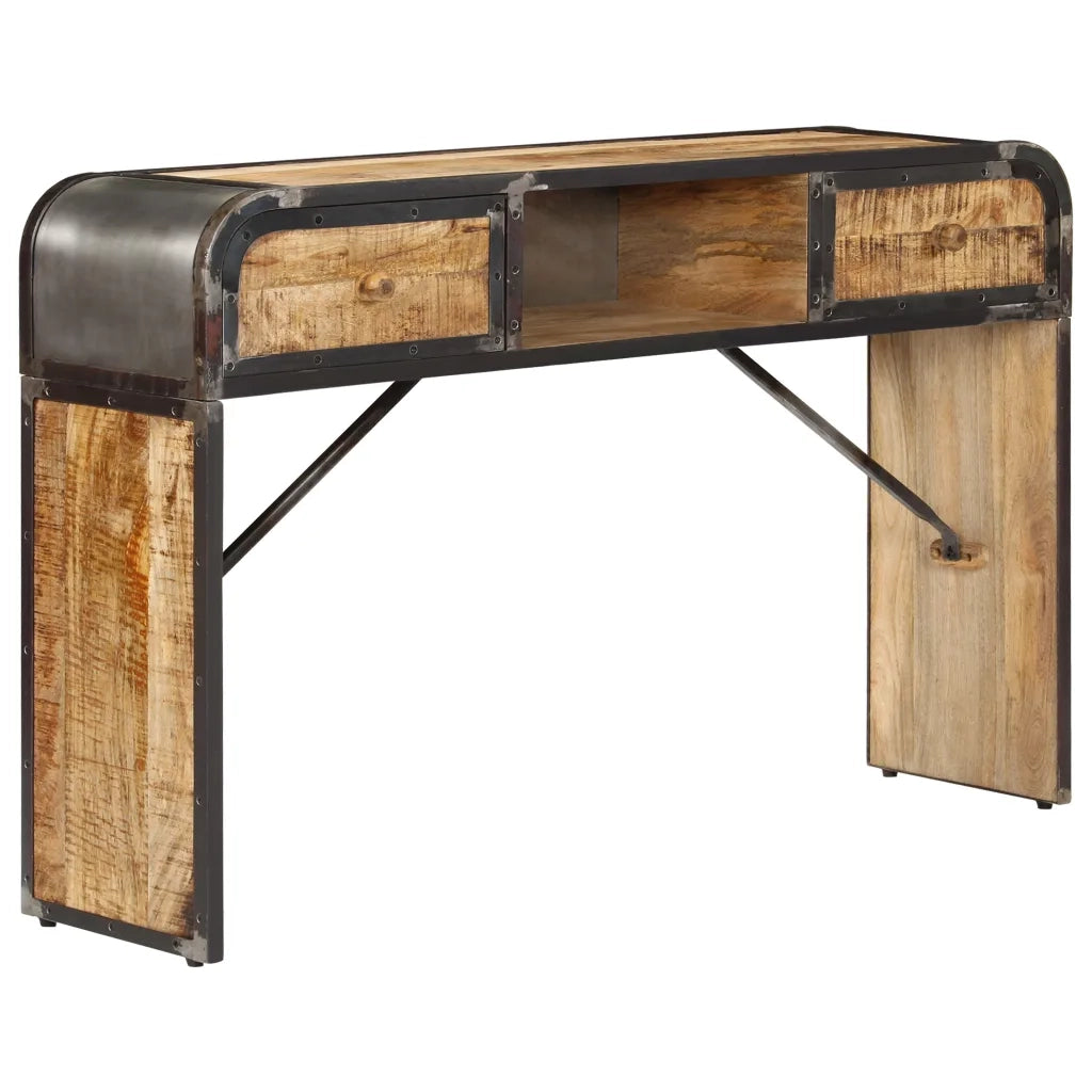Credenza 120x30x75 cm in Legno Massello di Mango cod mxl 8825