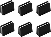 Fader Caps 6 pezzi - Facili da Installare - Fader Mixer - Fader Slider - Bottone di Riserva - Materiale in Plastica Durevole - Pulsanti Mix
