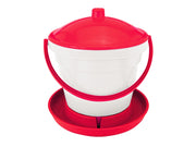 ABBEVERATOIO SERBATOIO RAPID CLEAN PER POLLI- - lt.18, cm.36x36x78h - 2 pezzi NOVITAL