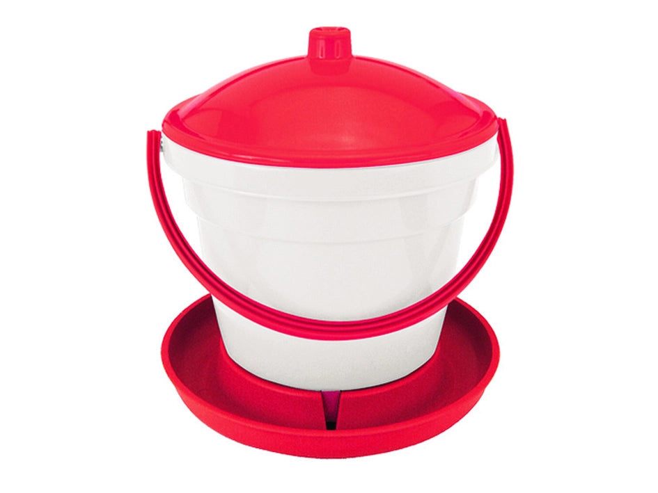 ABBEVERATOIO SERBATOIO RAPID CLEAN PER POLLI- - lt.18, cm.36x36x78h - 2 pezzi NOVITAL