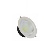 Trade Shop - Plafoniera Faretto Cob Led Da Incasso Da 30w Luce Bianco Freddo Caldo - -bianco Caldo      -