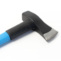 Ascia da spacco 2700g, lama acciaio al carbonio, manico in fibra di vetro 910mm Mazza spaccalegna