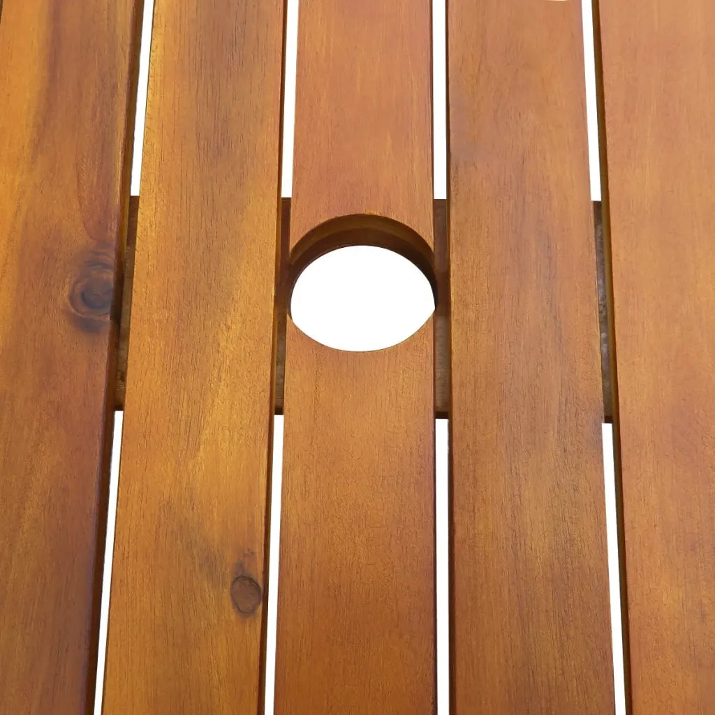 Set da Pranzo da Giardino 7 pz in Legno Massello di Acacia 42611