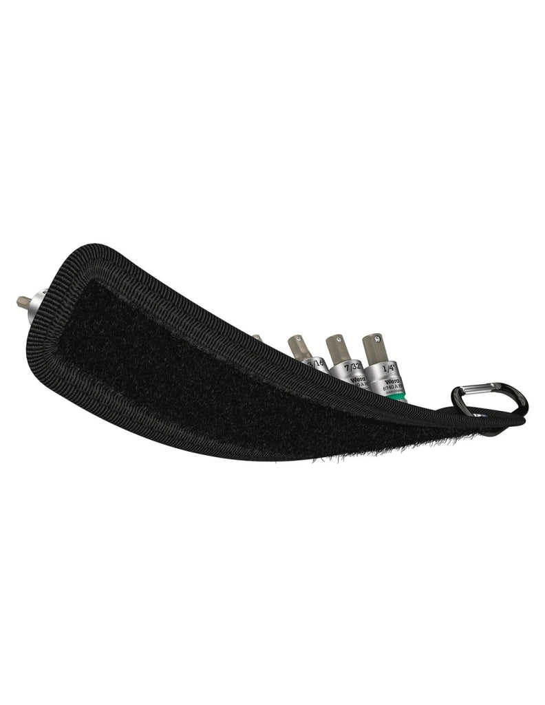 Set di 9 inserti-bussole Zyklop 1/4" con funzione di ritegno WERA Belt A Imperial 1