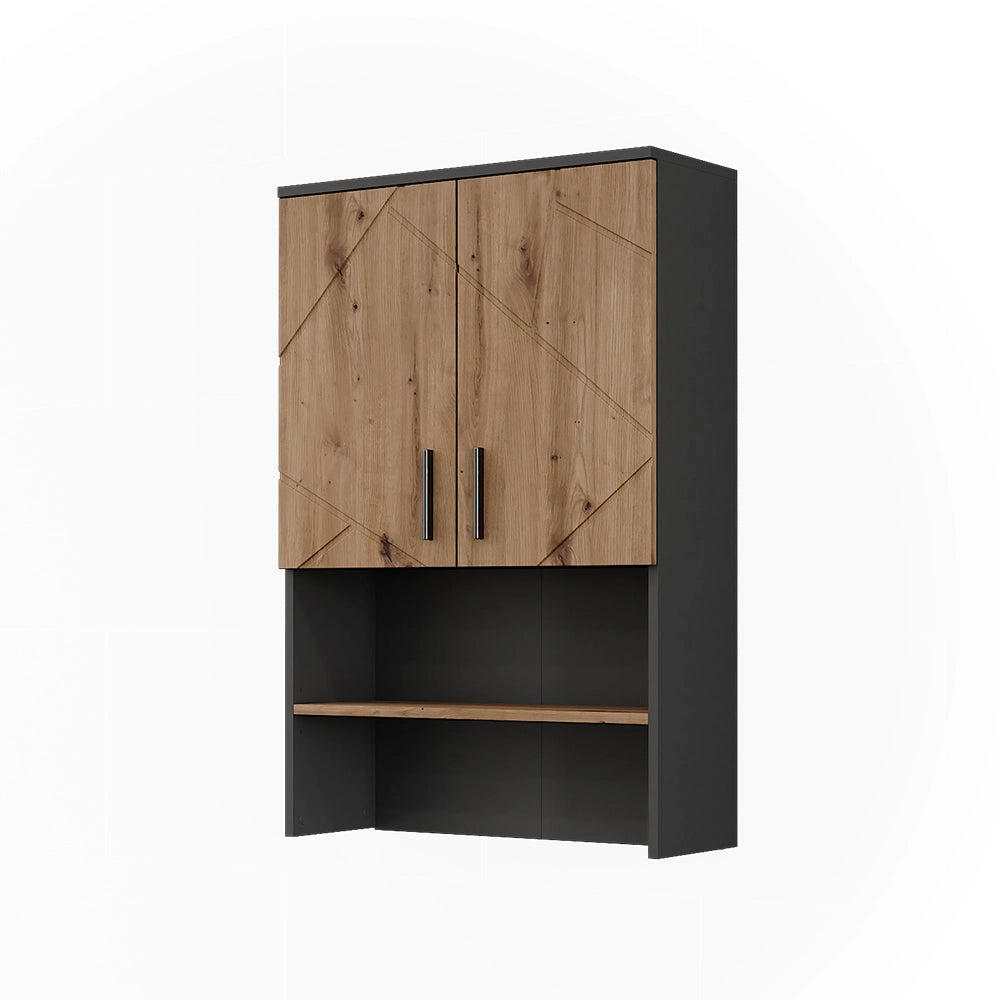 Vicco Struttura per mobile lavatrice Antracite/Artisan 68 x 103.5 cm con 2 porte