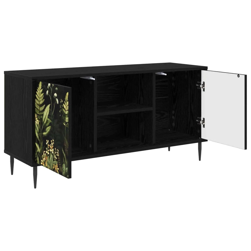 Mobile TV RHENEN 102 x 33 x 51 cm Rovere Nero 8007049