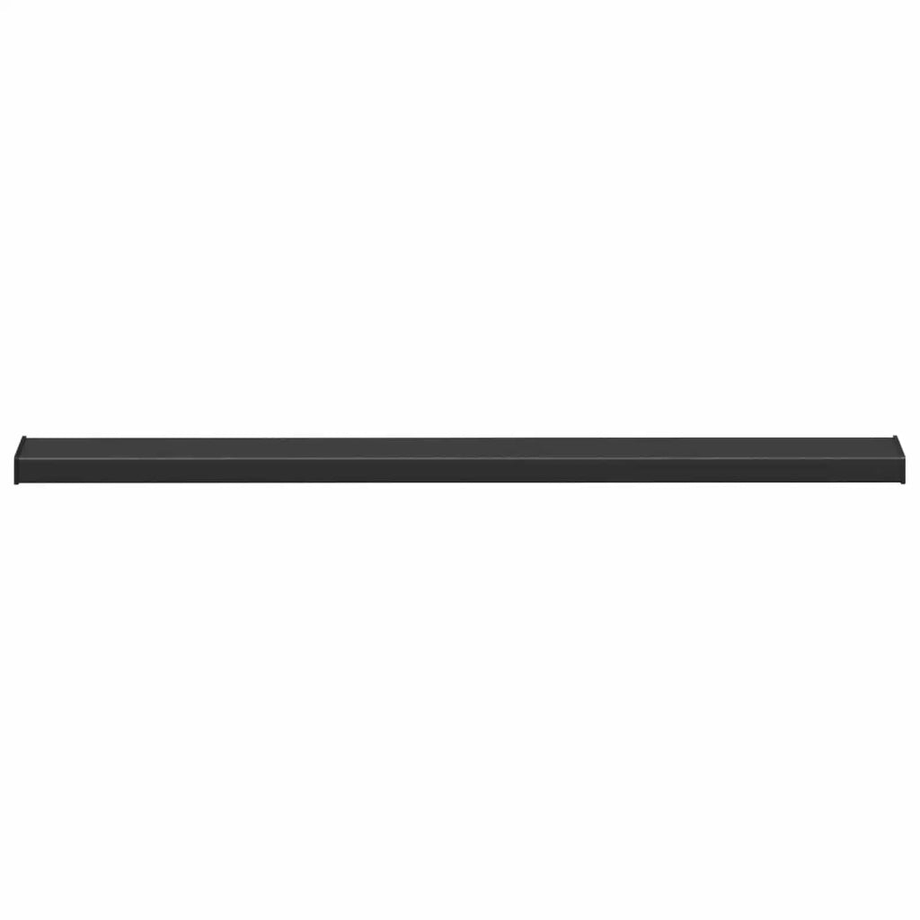 Soglia della Finestra Nero con Venature del Legno PVC CFW5187445