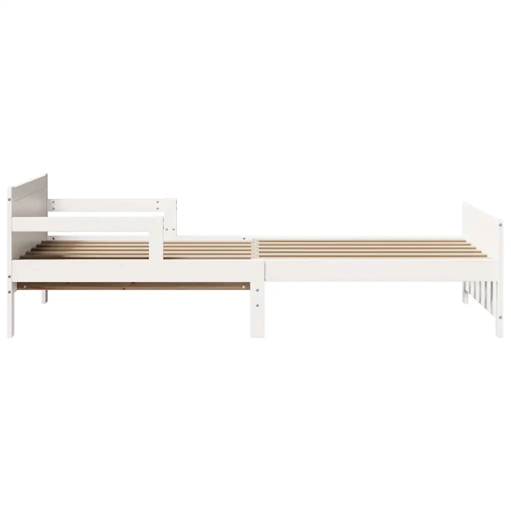 Struttura del letto Bianco 80 x 200 cm Legno multistrato 877210