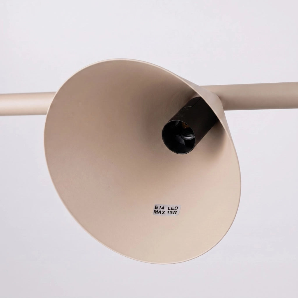 Lampadario NOX 4L taupe