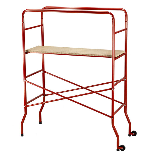 Mini Ponteggio Trabattello Scala con Ruote Portata max 100 Kg