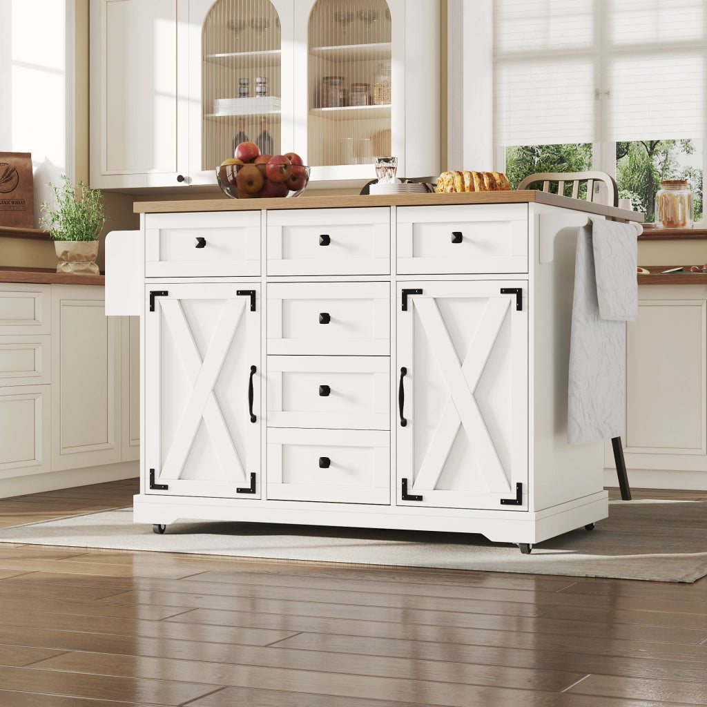 Carrello da cucina pieghevole con vano contenitore; tavolo ribaltabile multifunzione in MDF e metallo per cucina