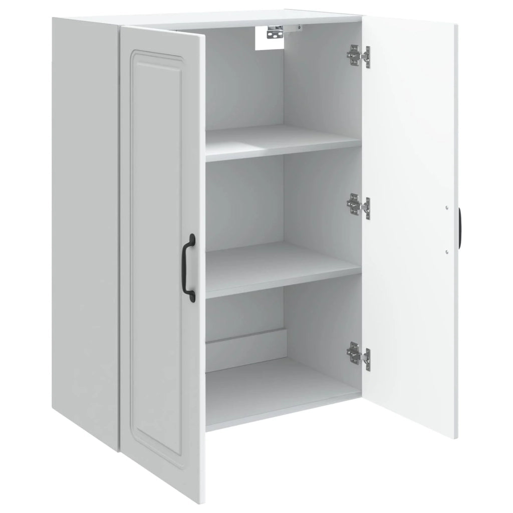 Mobiletto a muro Bianco 66 x 34,5 x 90 cm Legno ingegnerizzato 899245