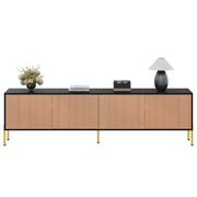 Mobile TV moderno design color block, 179x35x53,5 cm