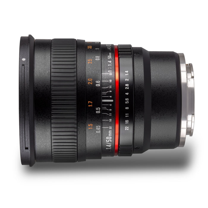 Obiettivo MF 50mm F1,4 compatibile con Sony E, accessori macchina fotografica