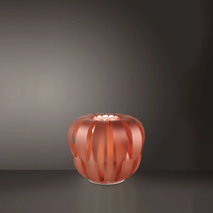 Lampada Ricaricabile Da Tavolo Queen Polilux ® Rame 1 Luce Led D42Cm