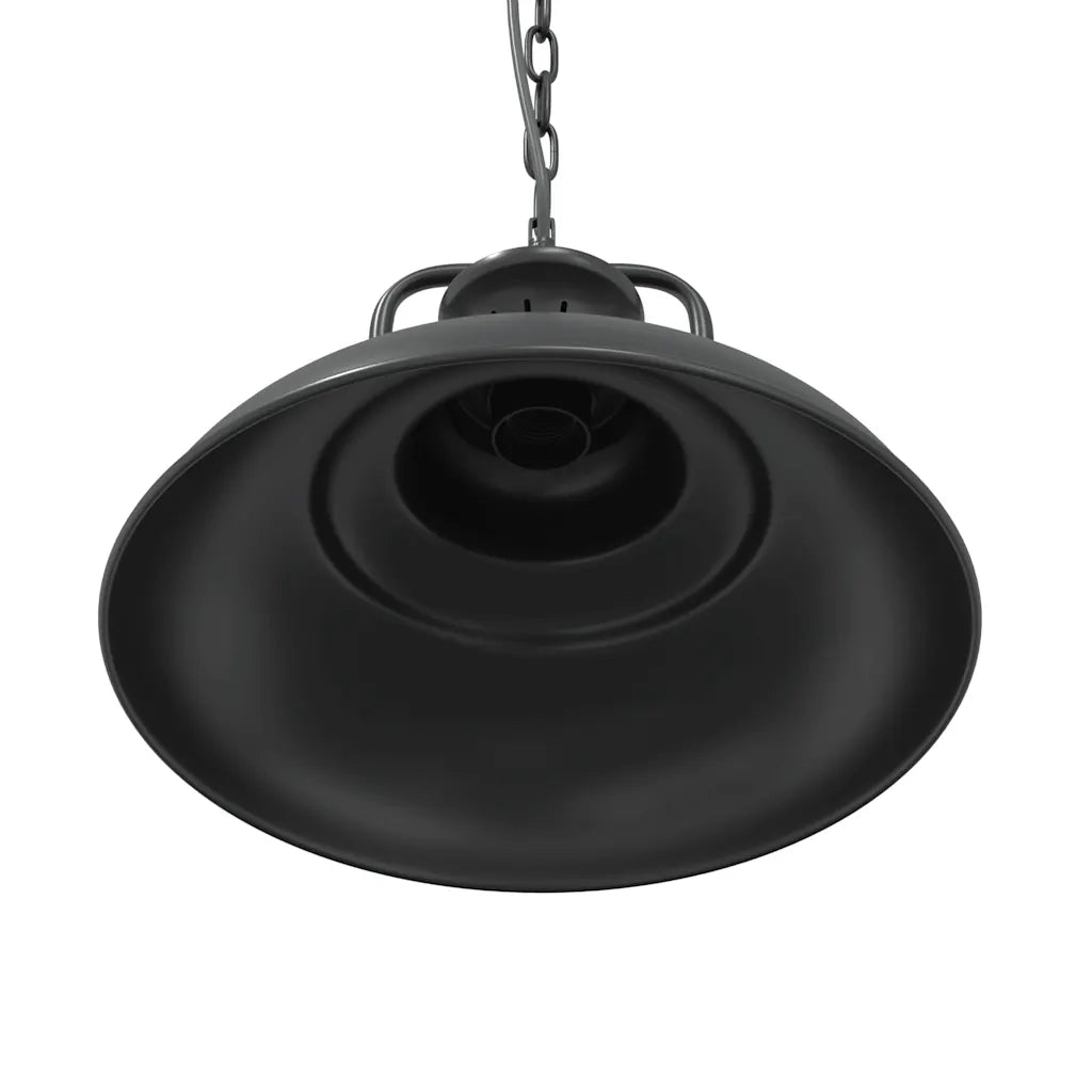 Lampada a Sospensione E27 Nero ?31 cm in Metallo CFW9288922