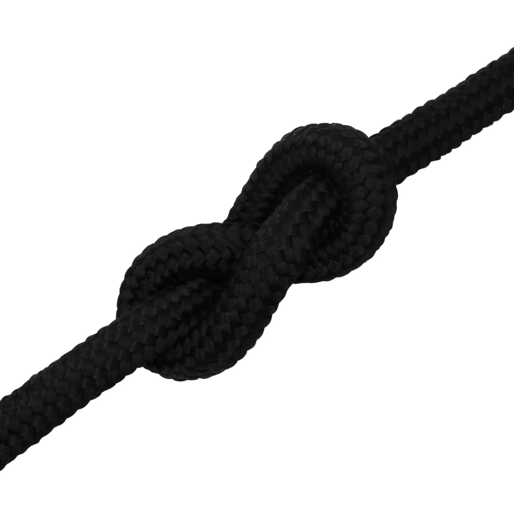 Corda multiuso 25 mm 25 m Nero Poliestere 3473400