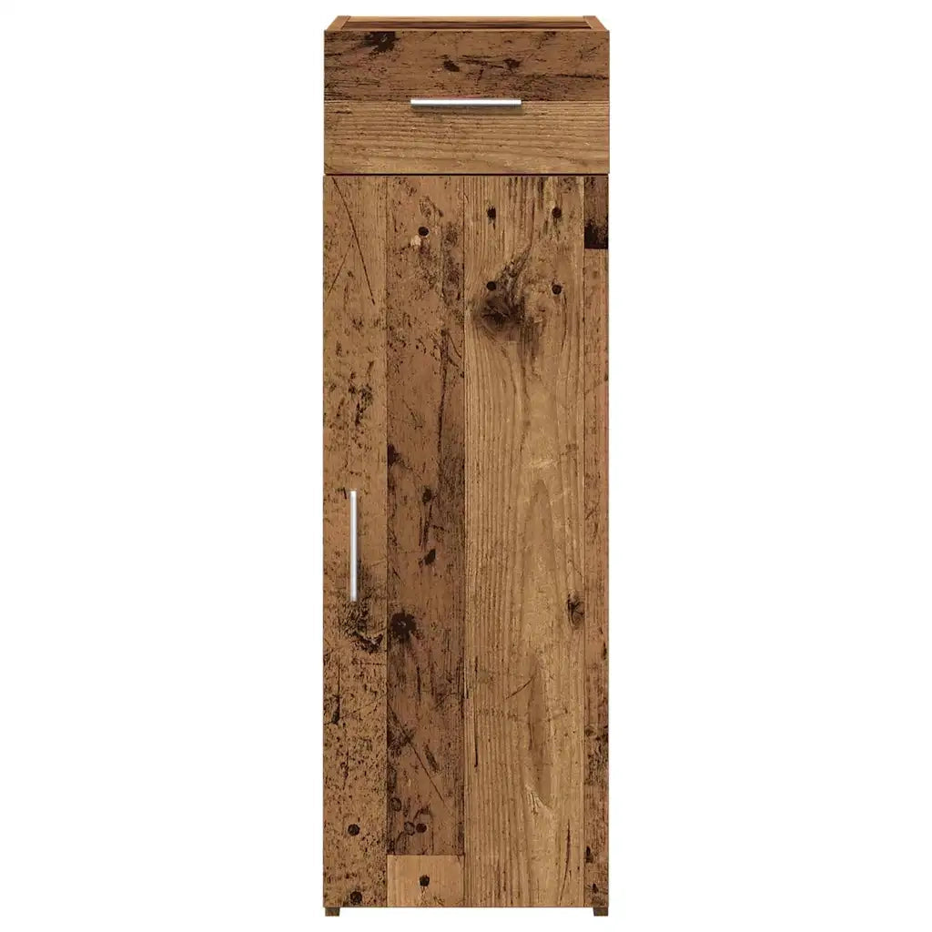 Credenza con Cassetto-Buffet-Armadio da cucina Legno vecchio 30 x 42,5 x 93 cm