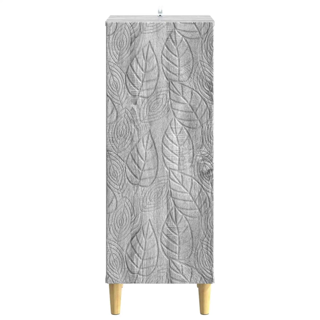 Credenza Sonoma grigio 33 x 34,5 x 90 cm Legno ingegnerizzato