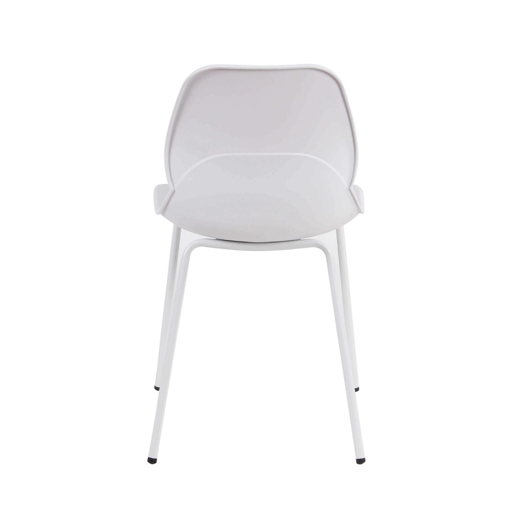 Sedia Moderna in Plastica cm 46x54x84 - CRIV