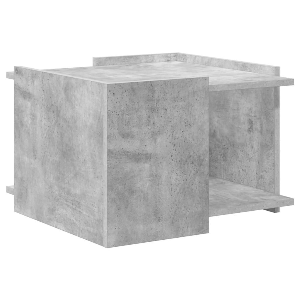 Tavolino da salotto Grigio Cemento 50,5 x 50 x 33 cm 8001005
