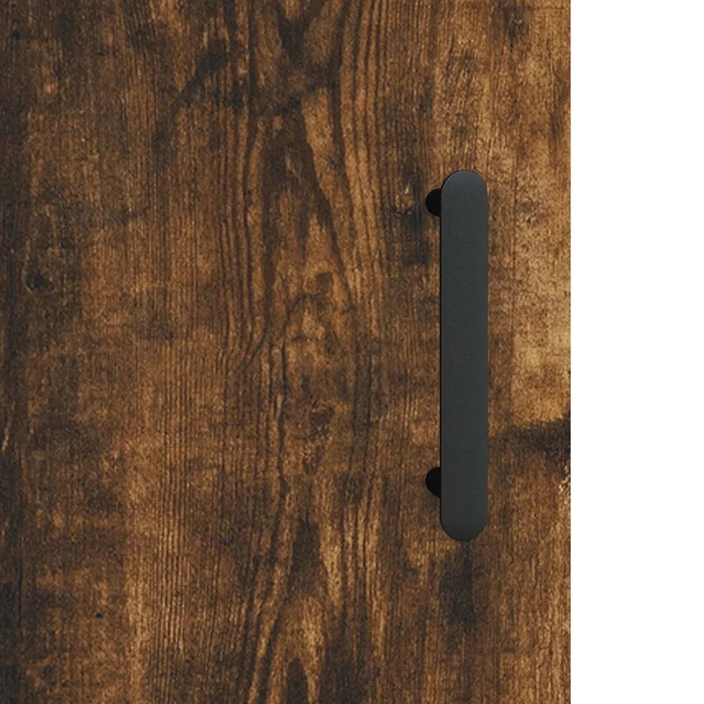 Credenza Rovere Fumo  69,5x34x180 cm in Legno Multistrato 3198542