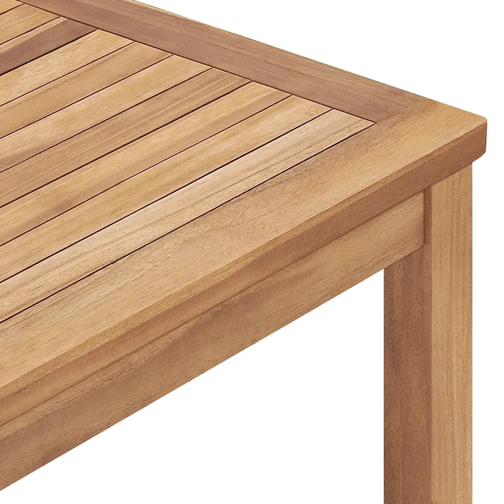Tavolo da Pranzo da Giardino 160x80x77 cm in Massello di Teak 315620